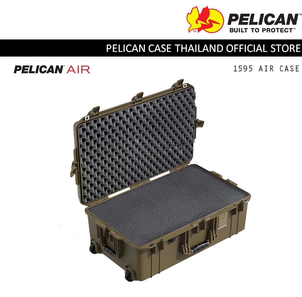 Pelican 1595 Air Case with Foam, OCP Tan