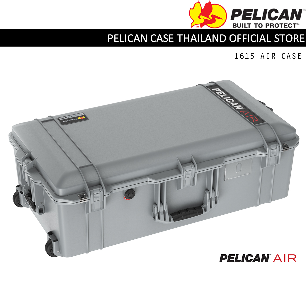 PELICAN 1615 Air with Padded Dividers - Sliver