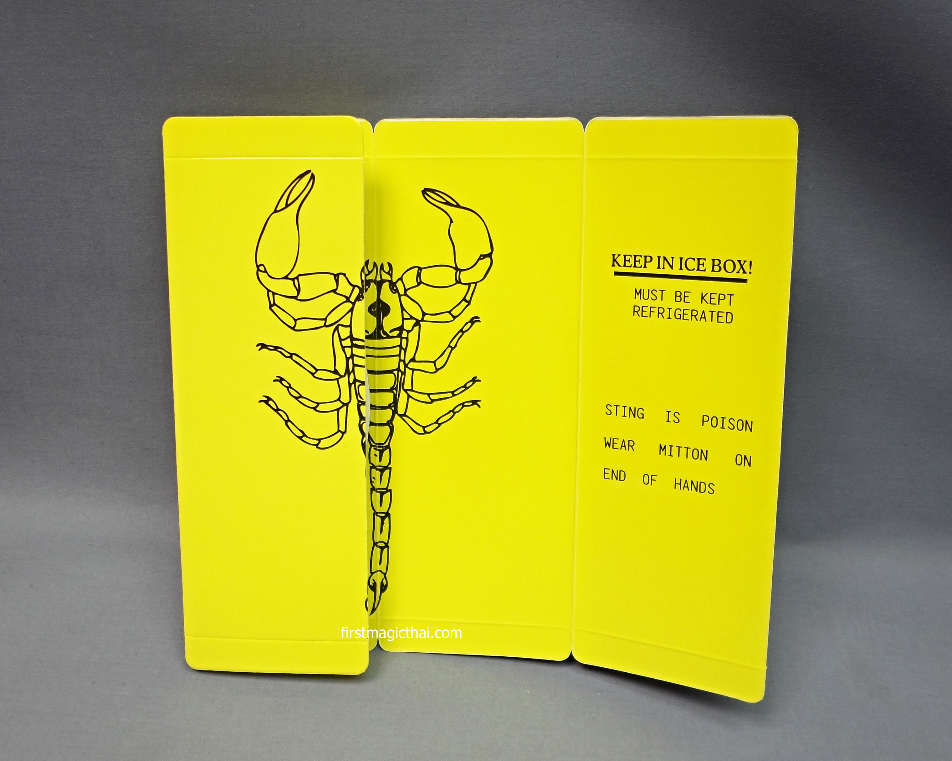 ซองแมงป่อง ตกใจ / Dried Scorpion Surprise