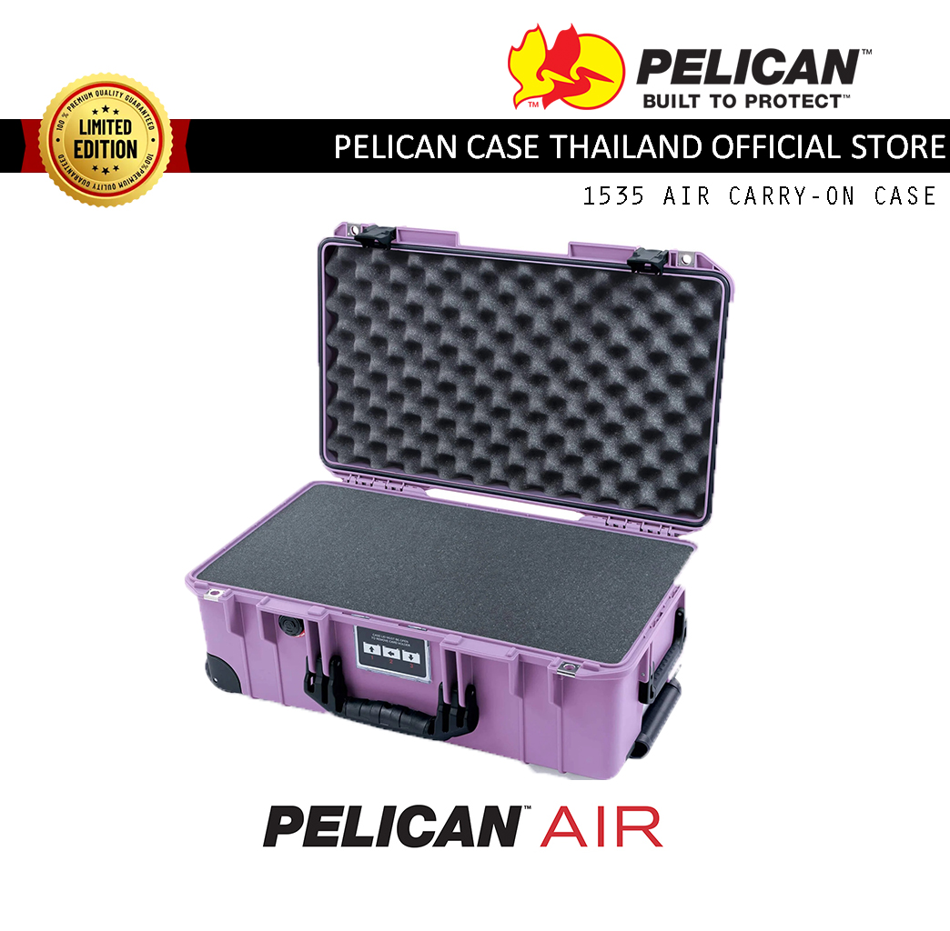 Pelican 1535 Air Case with Foam - Lilac / Black