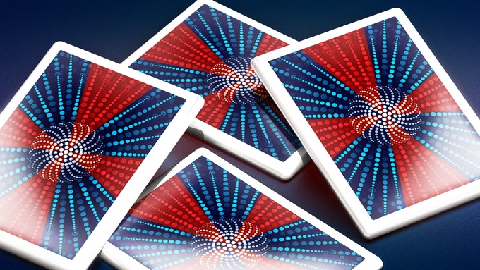 The OCULUS Playing Cards by Midnight Cards