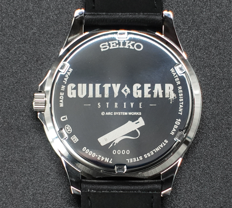 GUILTY GEAR X SEIKO SOL BADGUY - MODEL WATCH COLLABORATION
