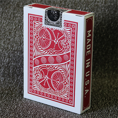 Red Bicycle Chainless Playing Cards