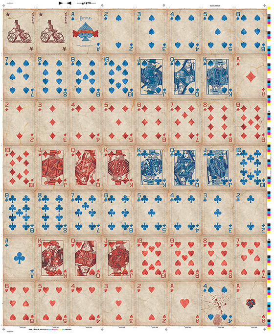 Bicycle Americana Red Playing Cards