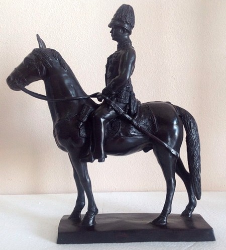 รูปหล่อ เสด็จพ่อ ร.5 ทรงม้า พิมพ์กลาง พระปิยะมหาราช