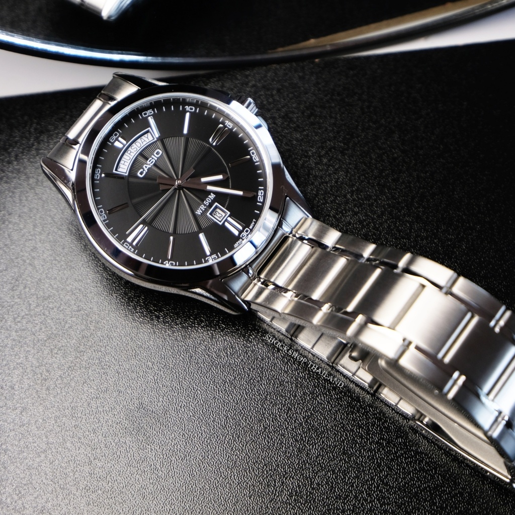 นาฬิกาผู้ชาย Casio รุ่น MTP-1381D-1AV คาสิโอ