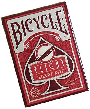 Bicycle Flight Playing Cards (Red)