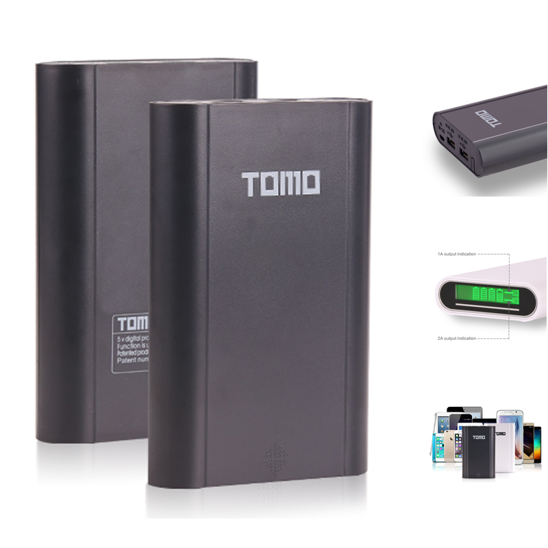 เพาเวอร์แบงค์ 18650 เครื่องชาร์จถ่าน 18650 Tomo M4 จอ LCD Power Bank & Charger 18650