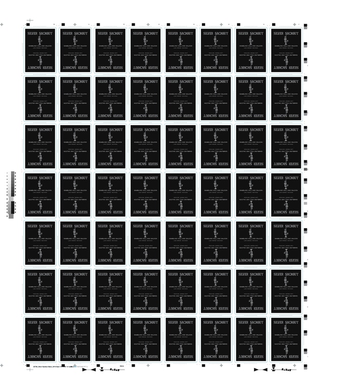 Silver Sackbut Playing Cards (Black)