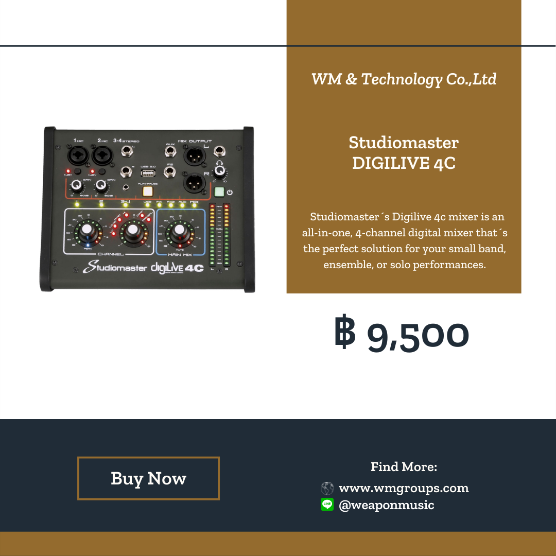 Studiomaster DIGILIVE 4C
