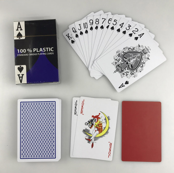 Plastic Standard Bridge Playing Cards