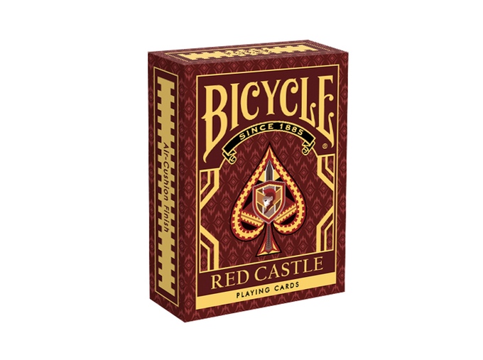 Bicycle Red Castle Playing Cards