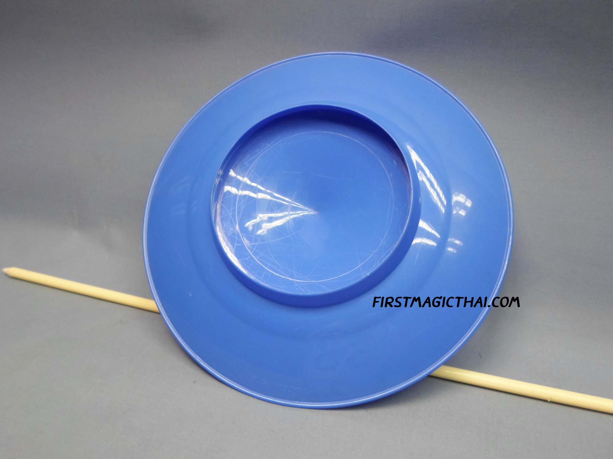 จานกายกรรม สีน้ำเงิน / Plate spinning
