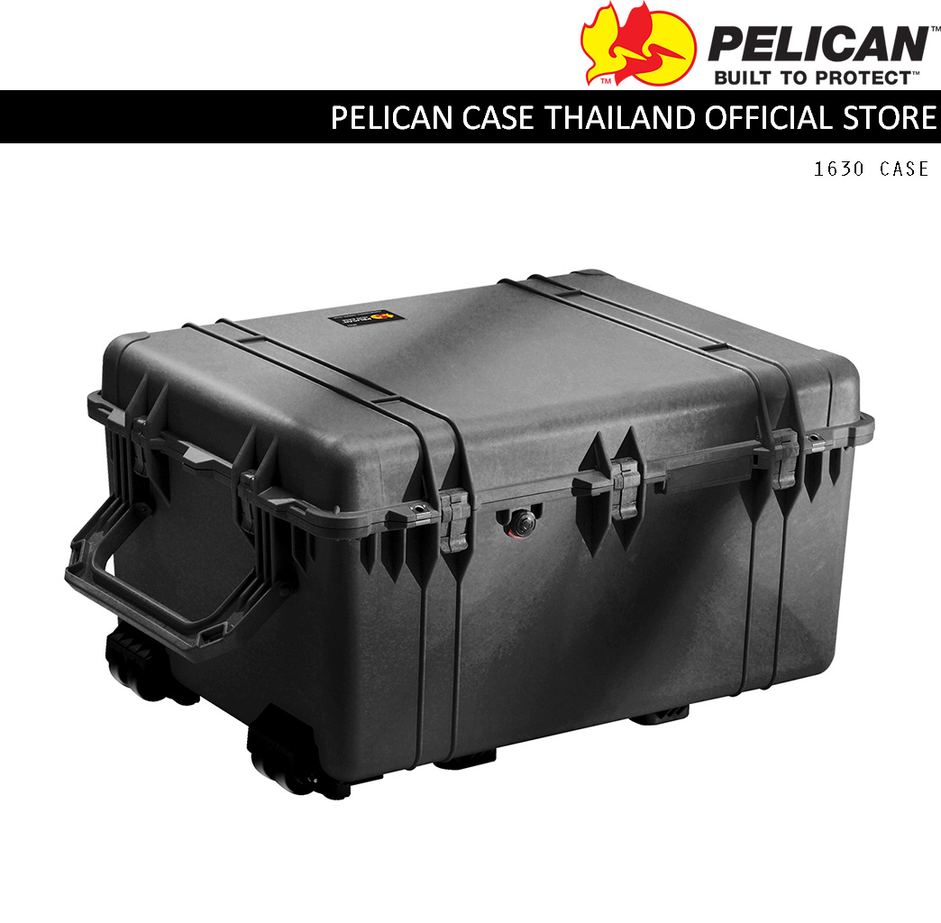 PELICAN 1630 CASE WITH FOAM - BLACK