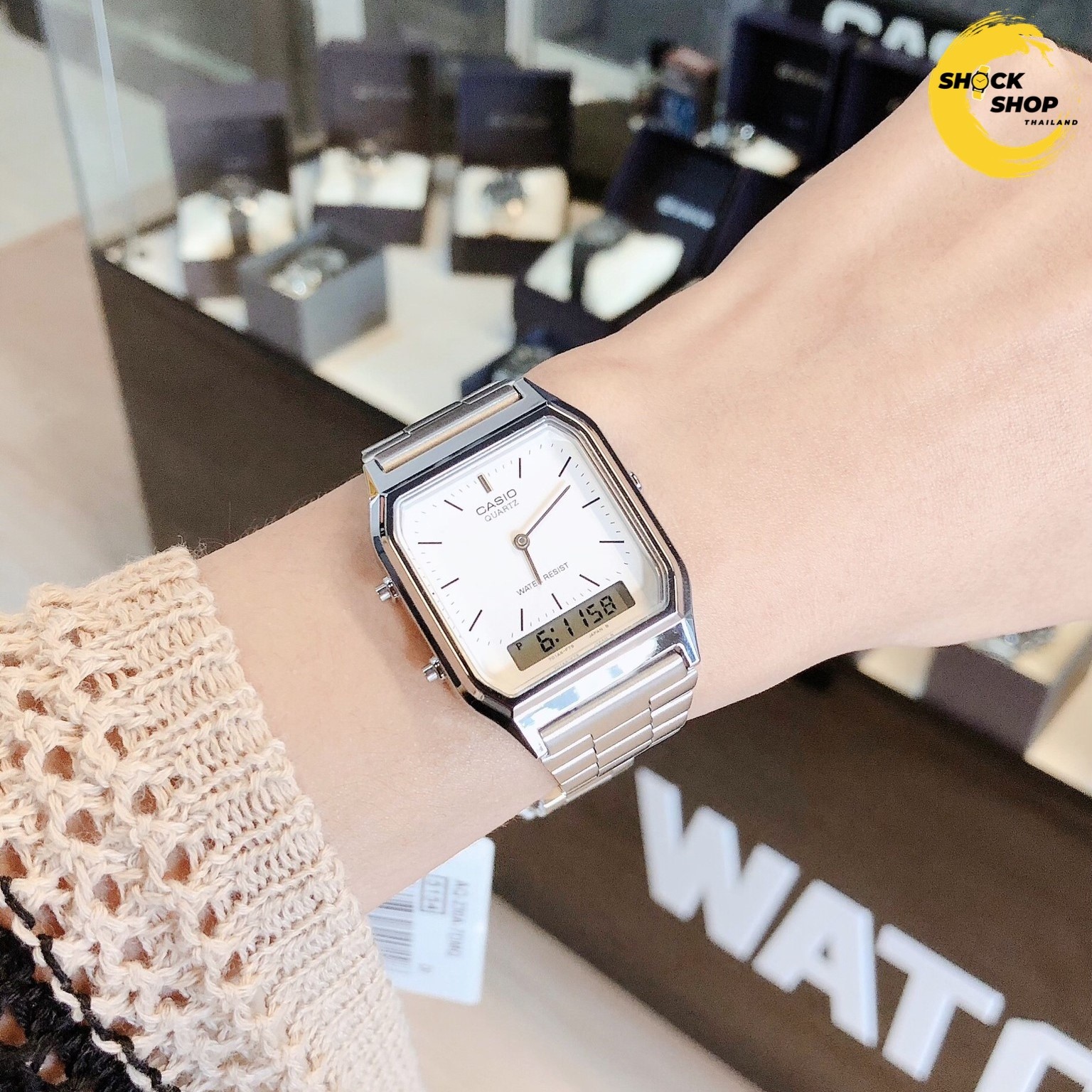นาฬิกาข้อมือCasio รุ่น AQ-230A-7D คาสิโอ
