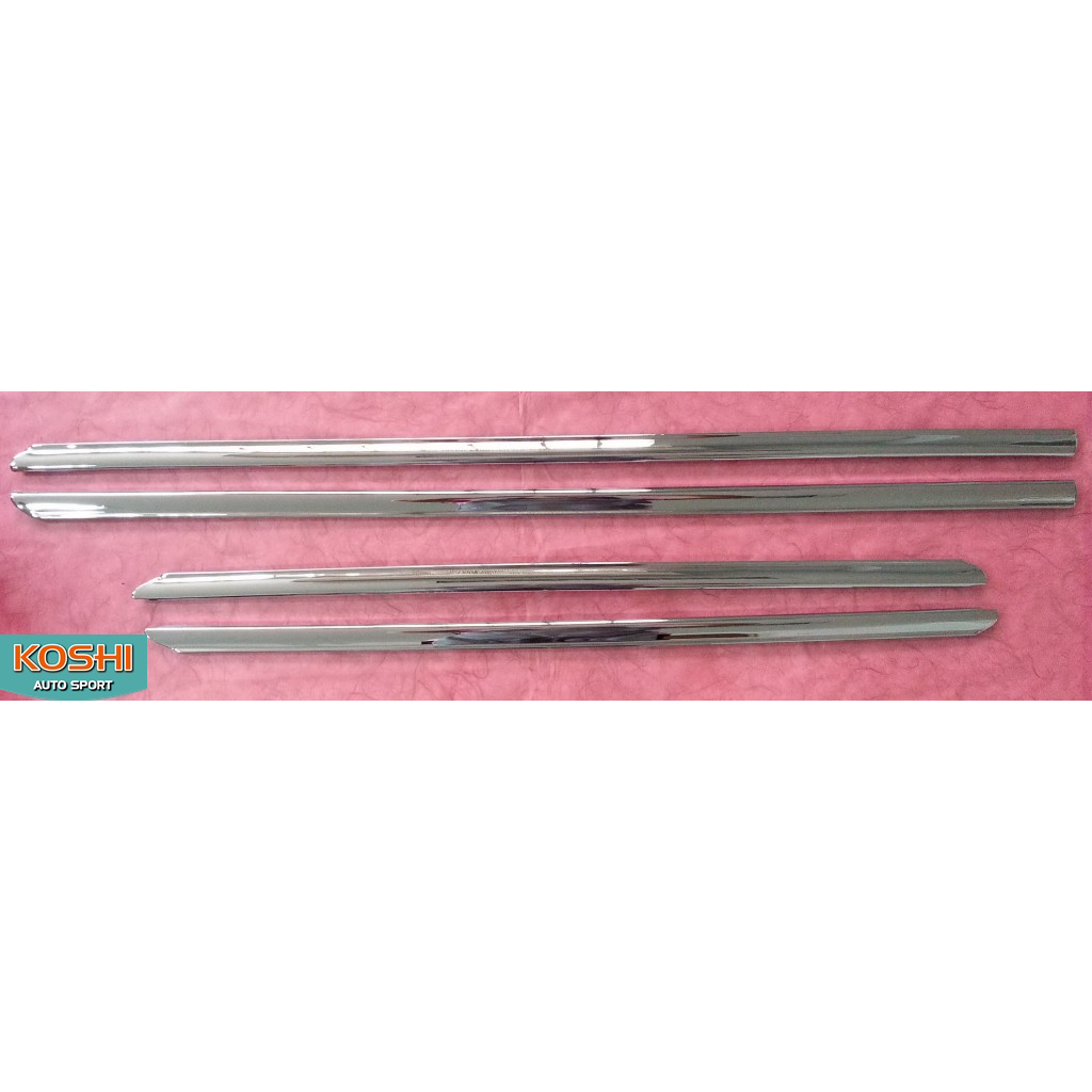คิ้วขอบกระจก ชุบโครเมี่ยม Honda Civic 2012 ยี่ห้อ lekone (4ชิ้น)