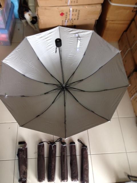 ร่มพับ3ตอน24นิ้วเลือกสีได้