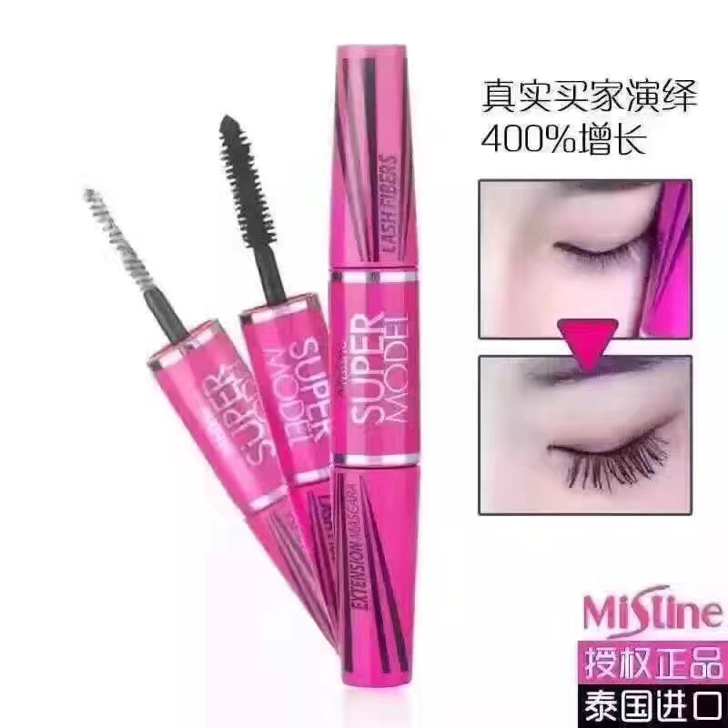 Mistine SUPER MODEL MIRACLE LASH MASCARA มิสทิน ซุปเปอร์ โมเดล มิราเคิล แลช มาสคาร่า 5.5 กรัม