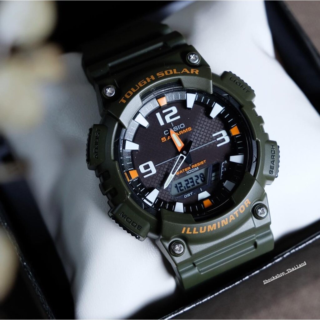นาฬิกาผู้ชาย Casio รุ่น AQ-S810W-3AV คาสิโอ