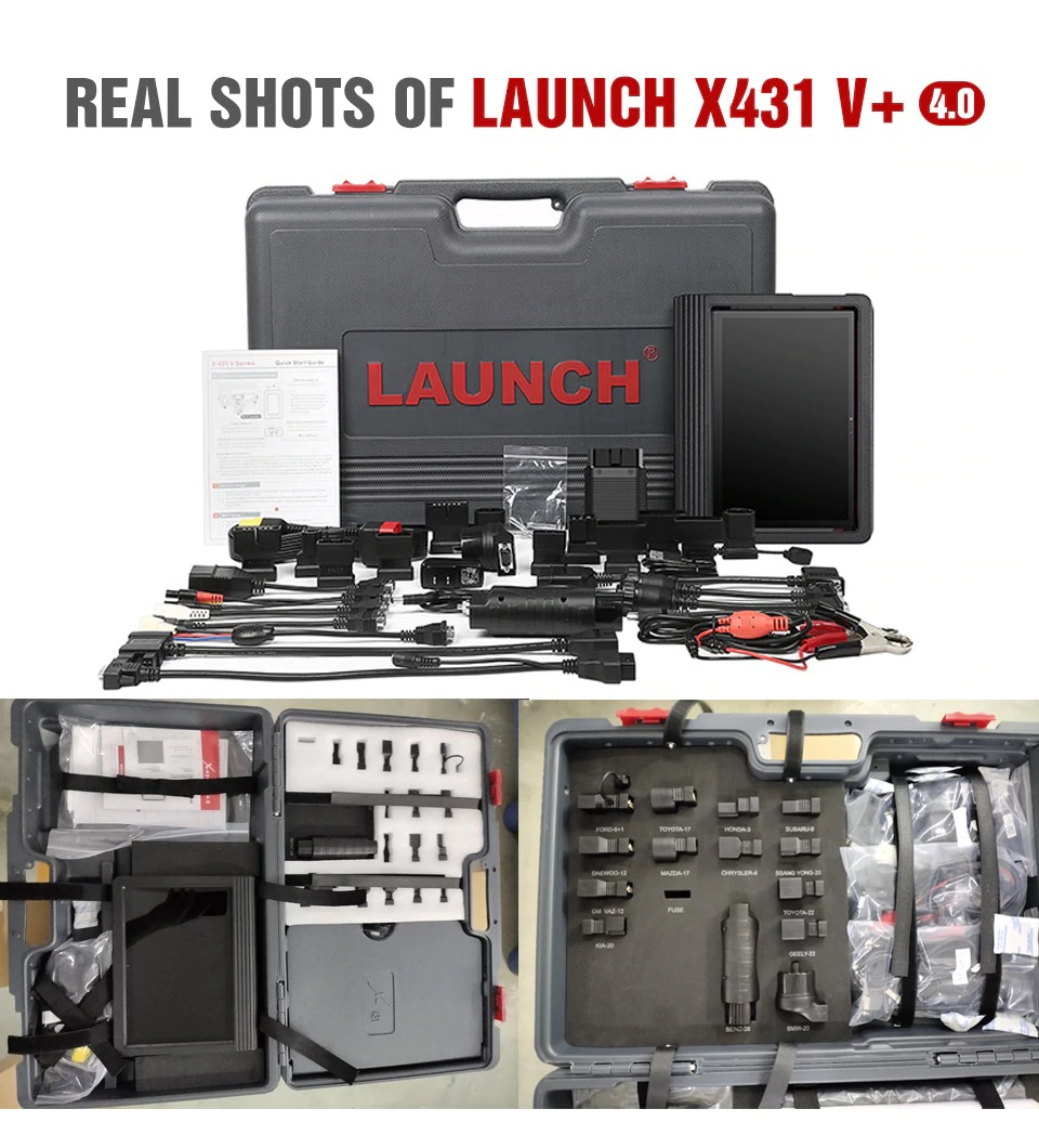 Launch X431 V Plus V4.0 12V สำหรับ รถยนต์ และ 24V สำหรับ รถบรรทุก เครื่องมือวิเคราะห์ รถยนต์ เครื่องสแกนรถยนต์ เครื่องมือวินิจฉัยรถยนต์ เครื่องสแกนโค้ด วิเคราะห์รถยนต์ อ่านโค้ดต่างๆ HD3 HDIII for 12V cars & 24V Trucks Code Reader Car Scanner Automotive