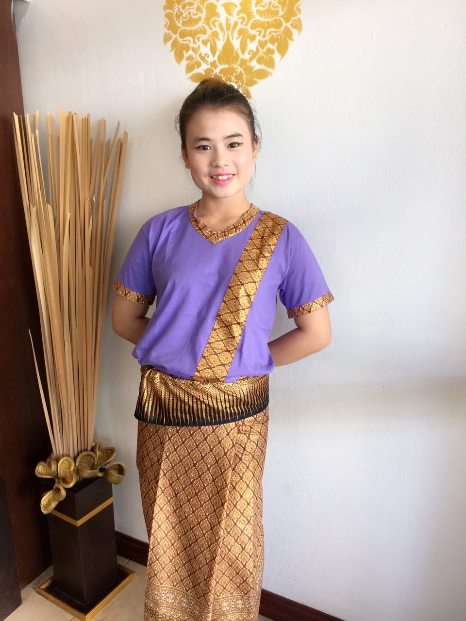 ชุดพนักงานนวด