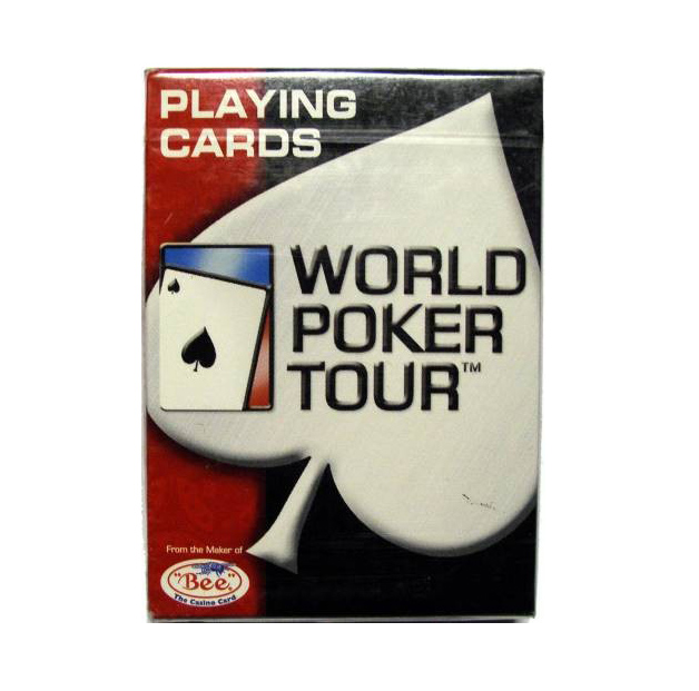 RED World Poker Tour Playing Cards By BEE
