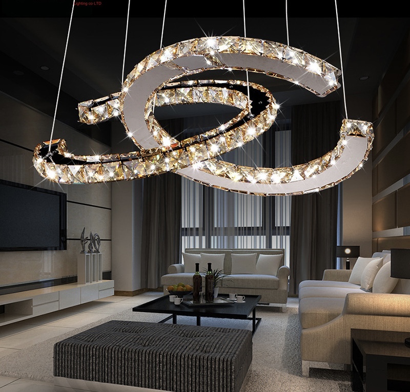 ไฟแขวน โคมระย้า คริสตัล Led Crystal K9 ไฟเพดาน โคมแขวน ไฟระย้า ไฟช่อ ไฟกิ่ง สวยหรู ทันสมัย ทนทาน ประหยัดไฟ