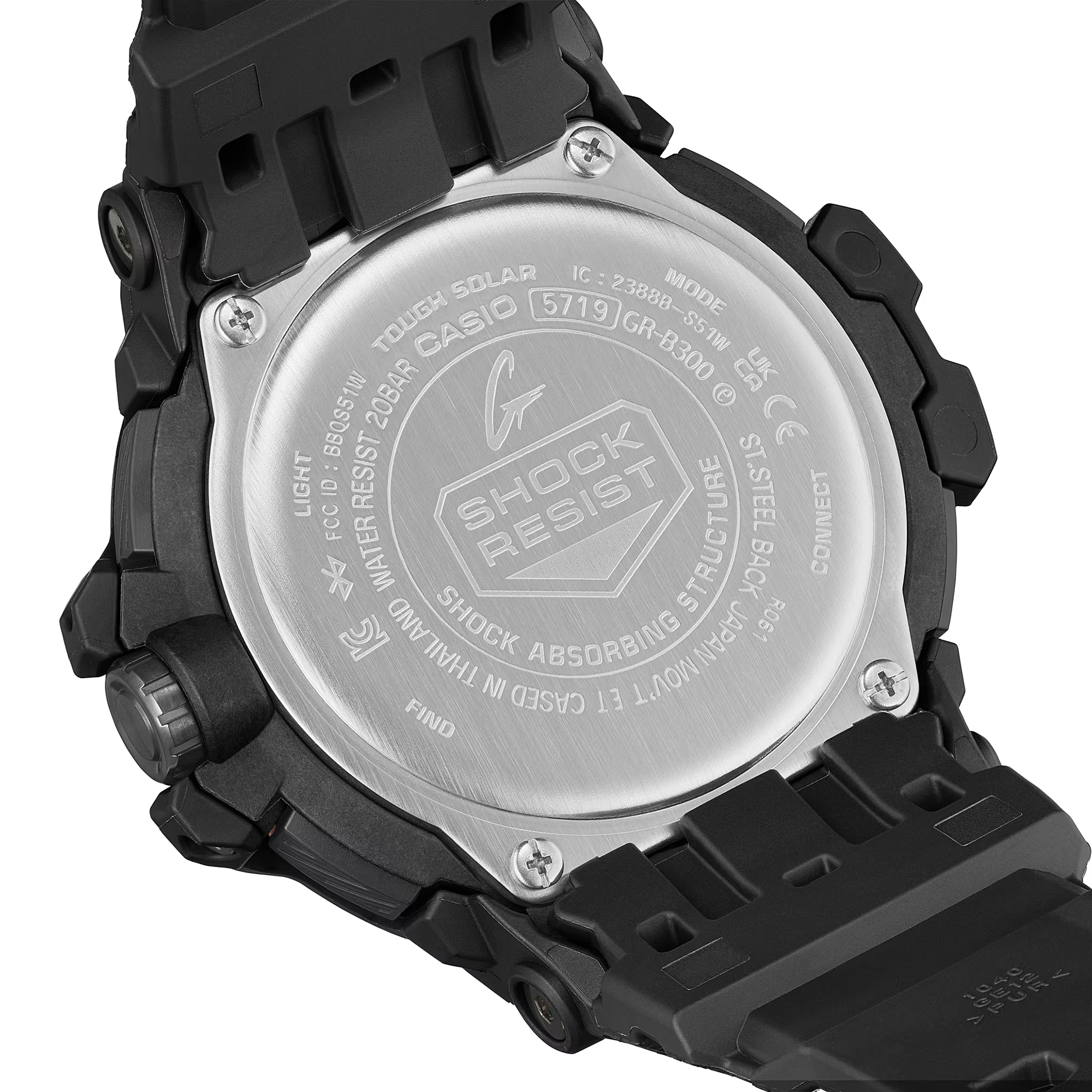 G-SHOCK GRAVITYMASTER นาฬิกาผู้ชาย รุ่น GR-B300-1A4 จีช็อค MASTER OF G - AIR