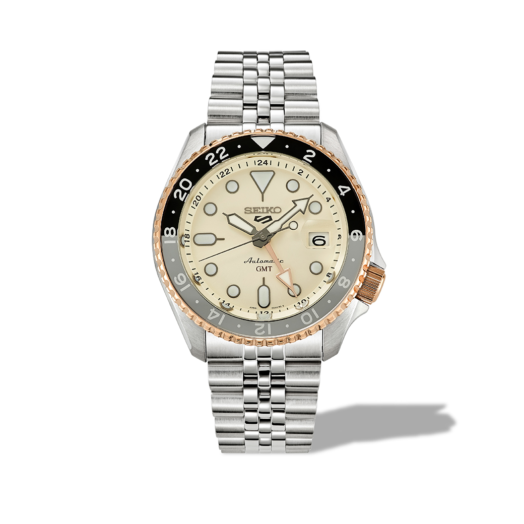 นาฬิกาผู้ชาย Seiko 5 Sports SKX Series GMT Asia-Pacific Limited Edition รุ่น SSK046K ไซโก