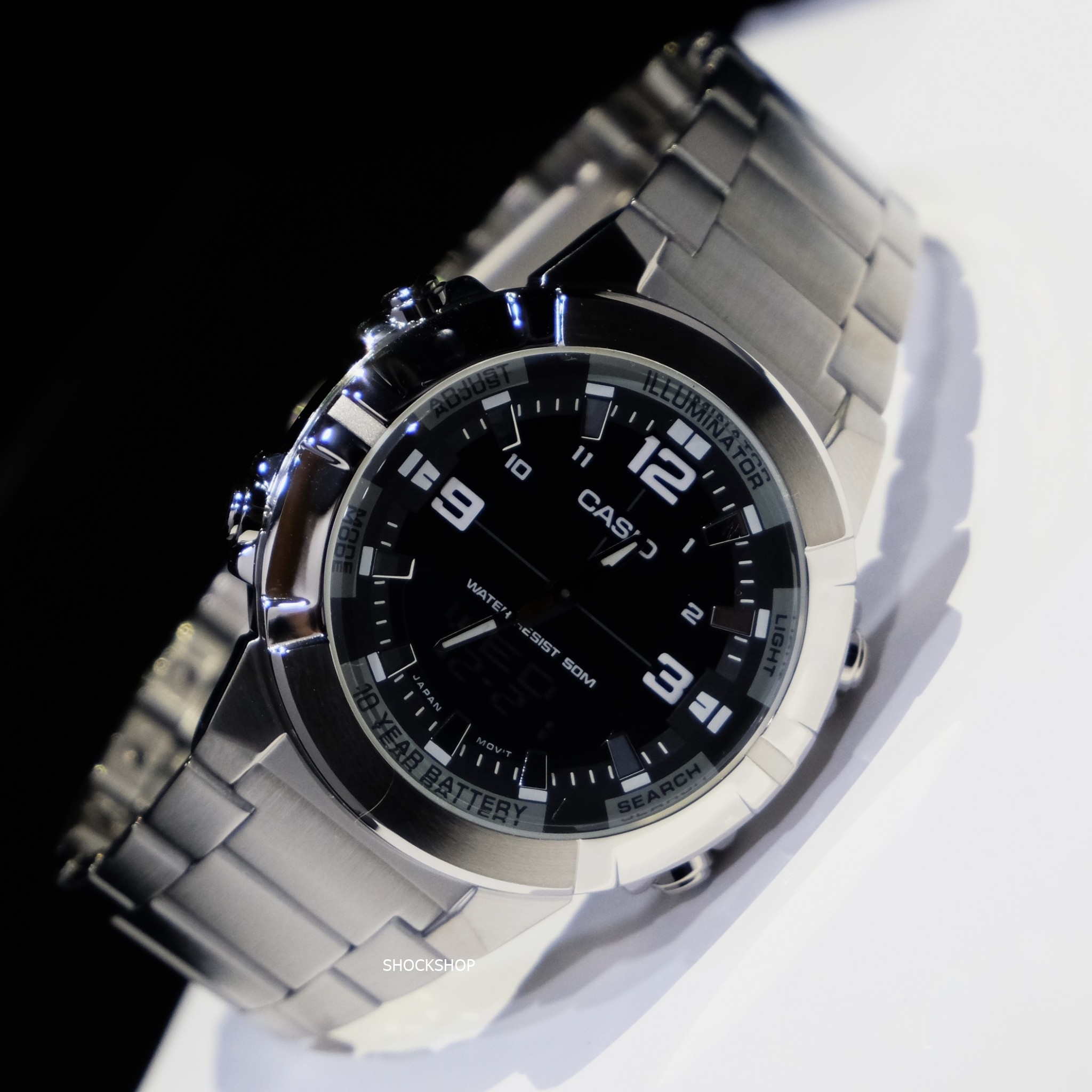 นาฬิกาผู้ชาย Casio รุ่น AMW-870D-1 คาสิโอ