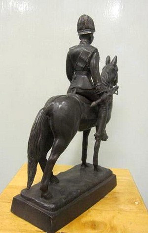 รูปหล่อ เสด็จพ่อ ร.5 ทรงม้า พิมพ์เล็ก 5 นิ้ว