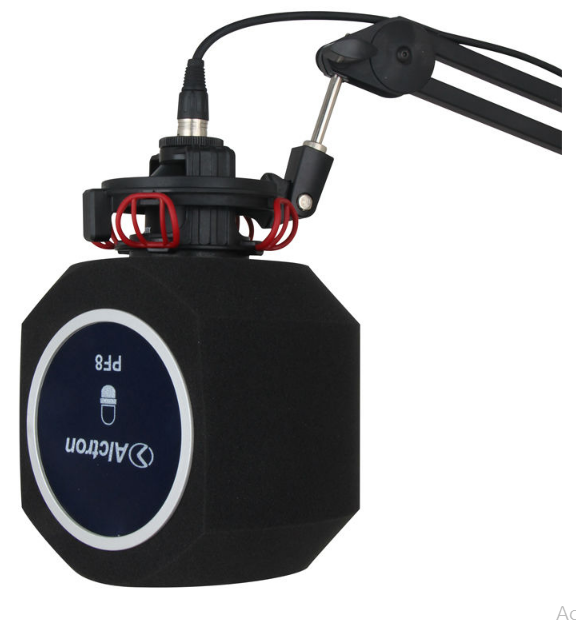 Alctron PF8 Professional Simple Studio Microphone Screen Acoustic Filter