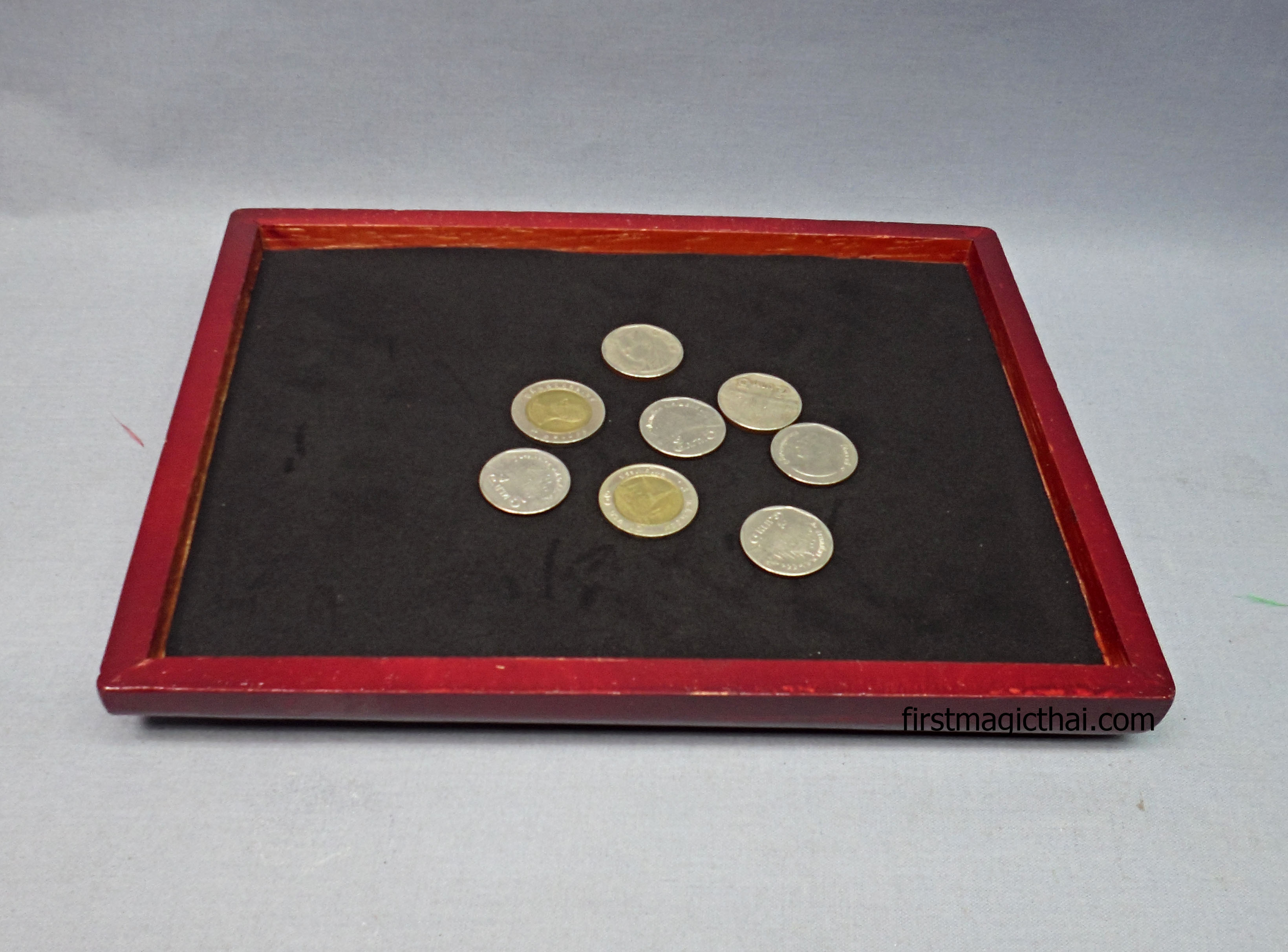 จานเหรียญ ไม้ / Multiplying Coin Tray Wood Deluxe