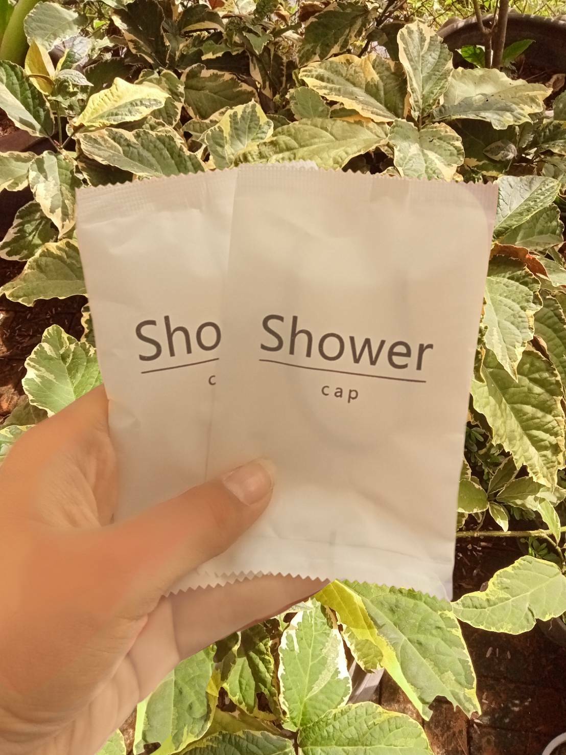 หมวกคลุมผมซองพลาสติก