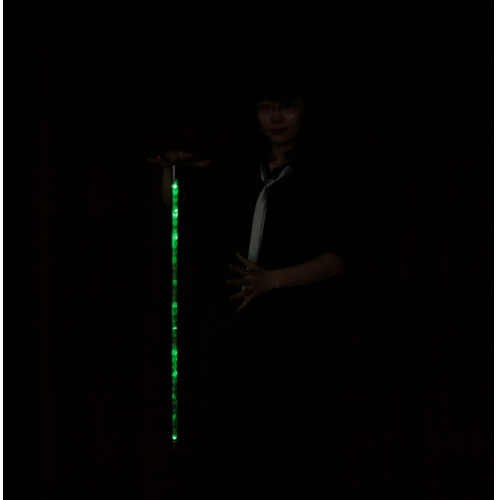 ไม้เท้าไฟเต้นรำ สีเขียว (Light Dancing Cane GREEN)