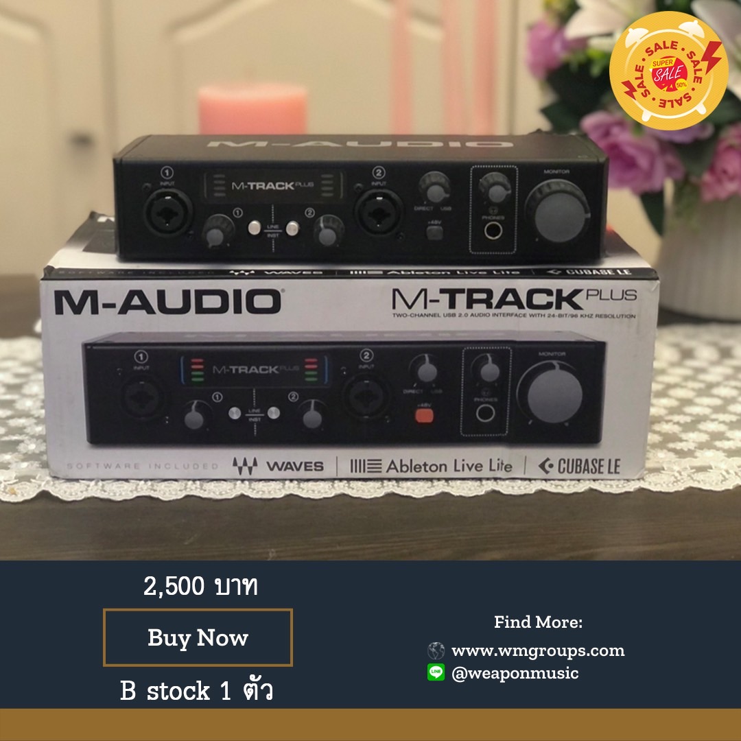 M-Audio M-Track Plus