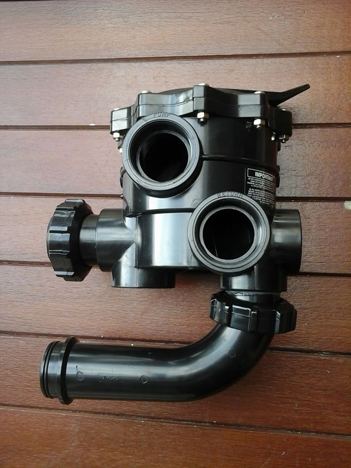 มัลติพอร์ตวาล์ว SIDE MOUNT 2" สำหรับกรองทราย