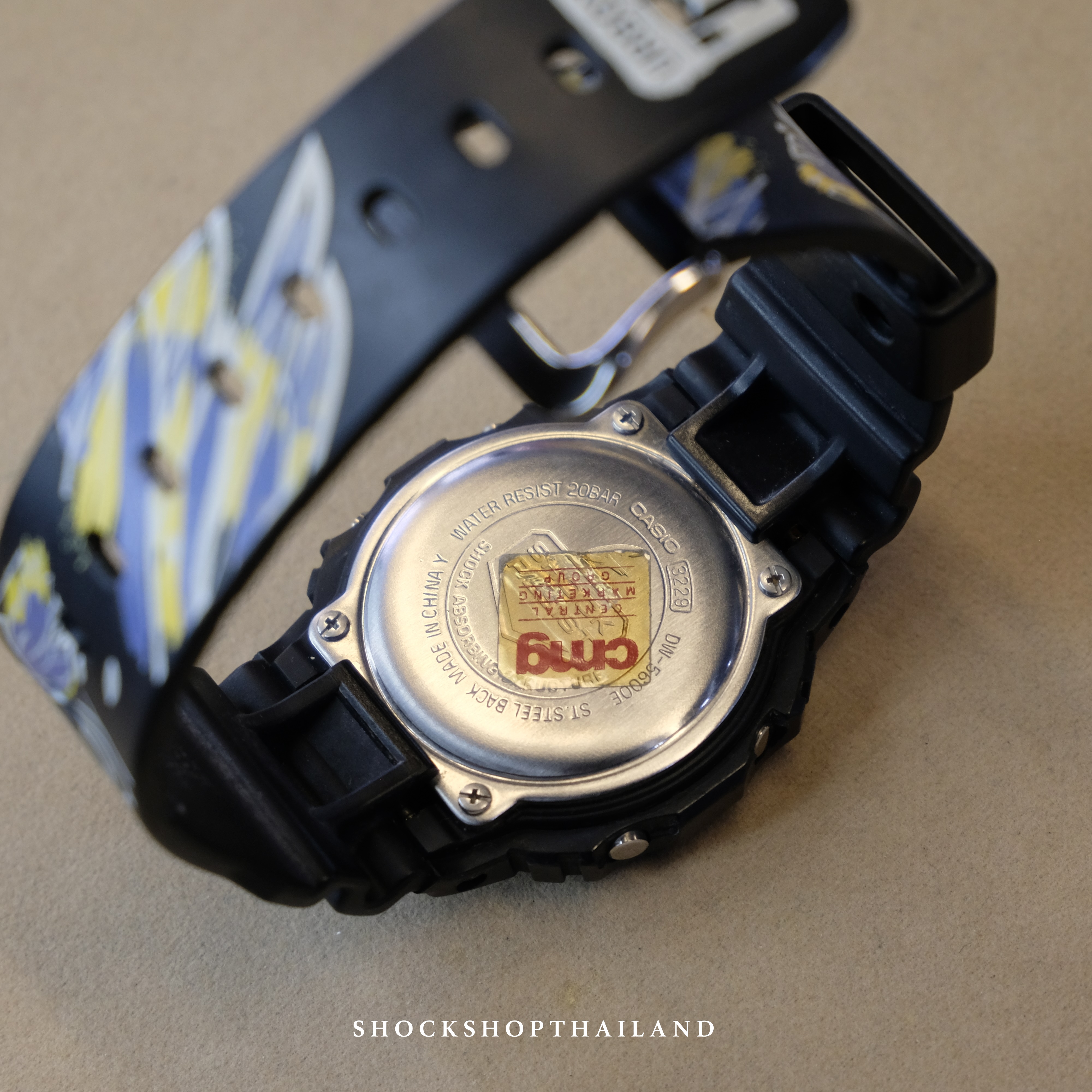 Casio G-Shock X Urboy TJ Limited นาฬิกาผู้ชาย มือสอง ของแท้ รุ่น DW-5600E-1 จีช็อค