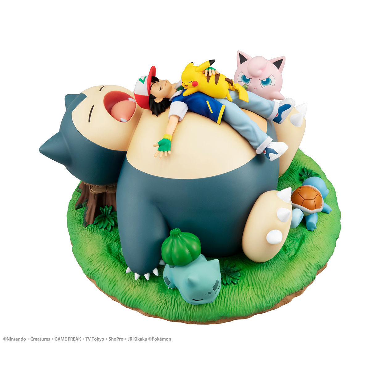 Kabigon - Pikachu - Purin - Satoshi - Zenigame - G.E.M.