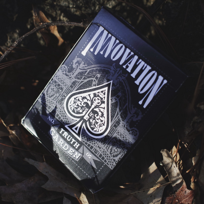 Innovation The Garden Deck V3 Truth 05 Playing Cards (Black)