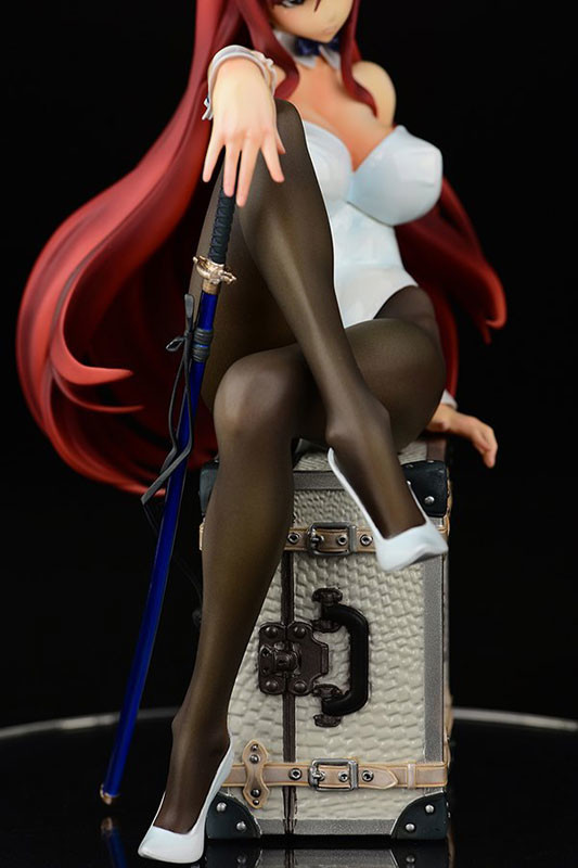 Erza Scarlet White Bunny girl Style