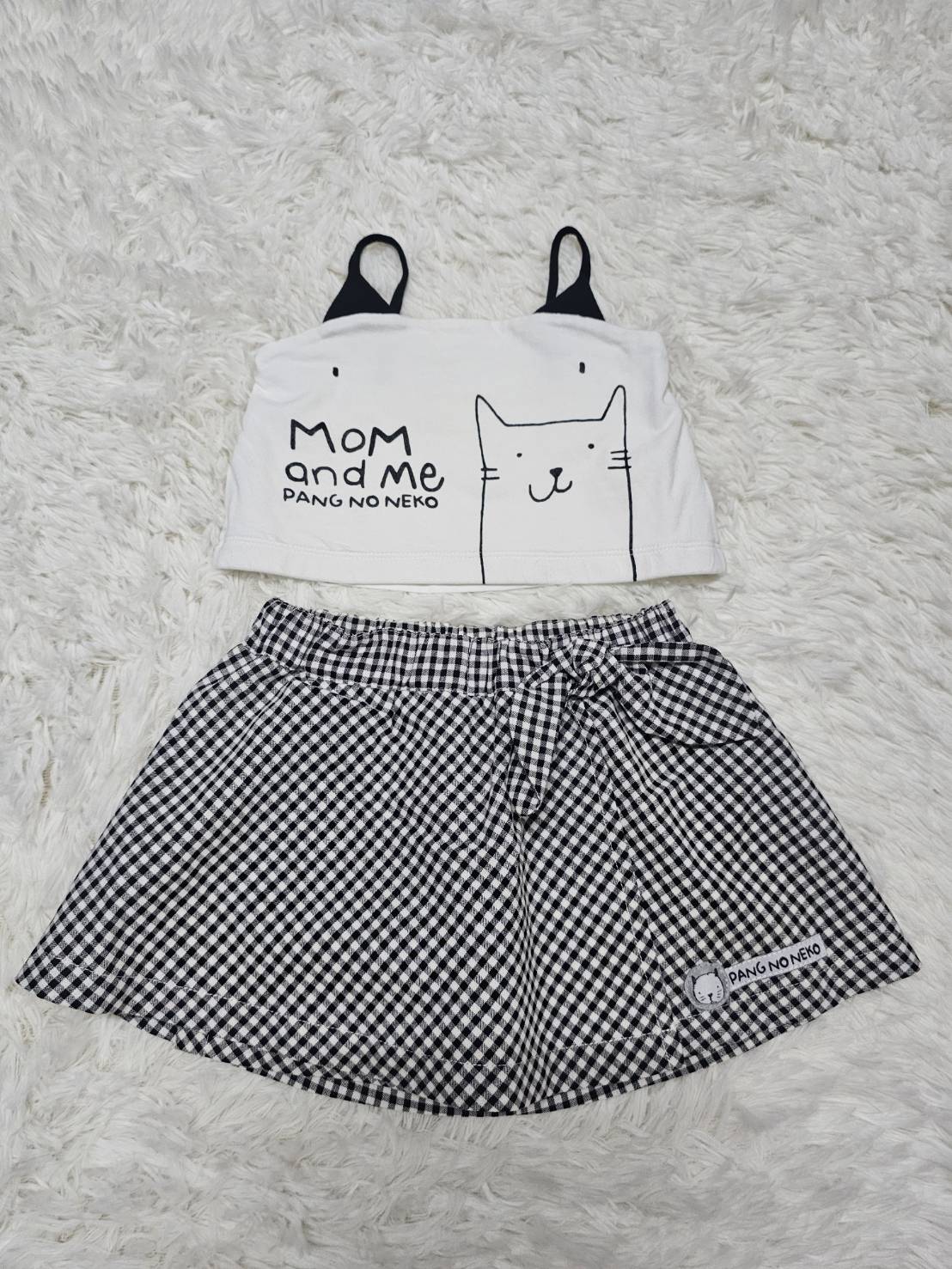Mom & Me Pang no Neko ไซส์ 24m Le Petit Pumm by ChaLom มือสอง เหมือนใหม่ ไม่มีตำหนิ