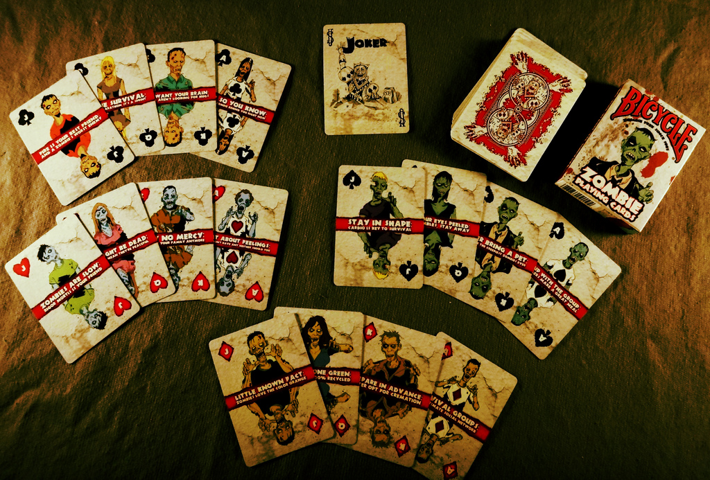 Bicycle Zombie Playing cards