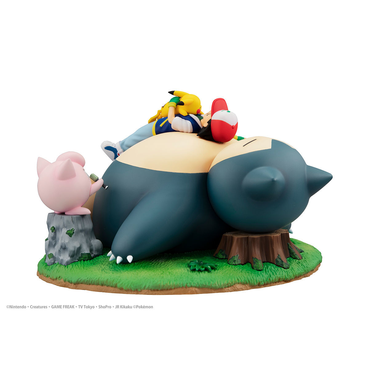 Kabigon - Pikachu - Purin - Satoshi - Zenigame - G.E.M.
