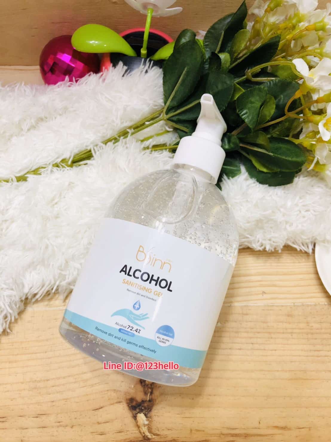 B-finn ALCOHOL SANITISING GEL 500 มล. บี-ฟินน์