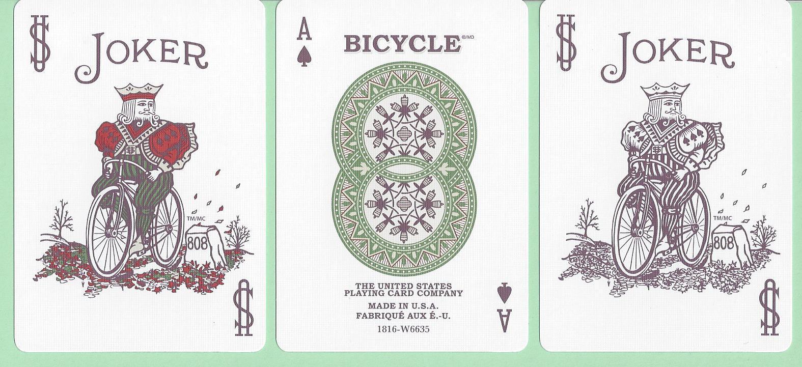 Bicycle Autumn Automne Playing Cards