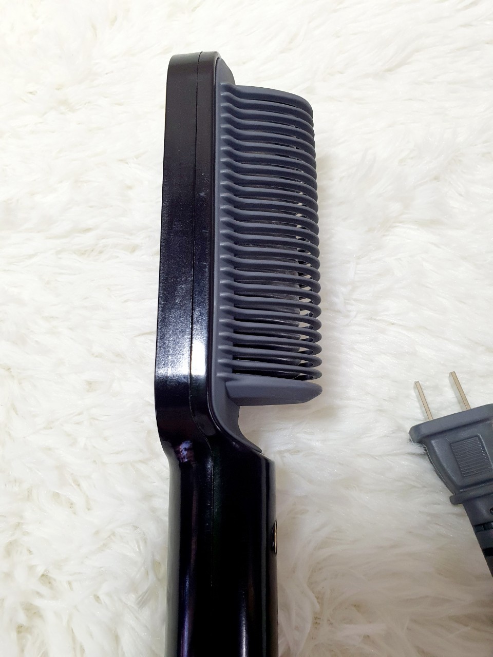 หวีผมตรง เครื่องหวีผมตรง รุ่น FH909 Hair Straightener Comb สีดำ