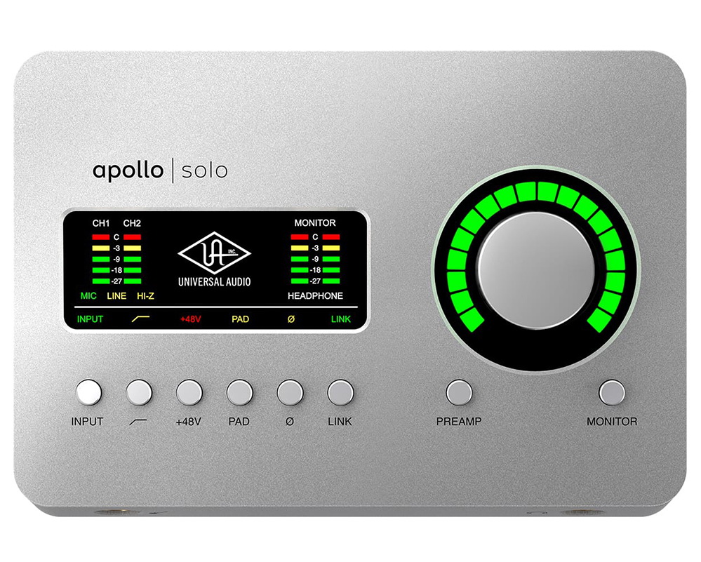 Universal Audio Apollo Solo Heritage Edition Thunderbolt 3
