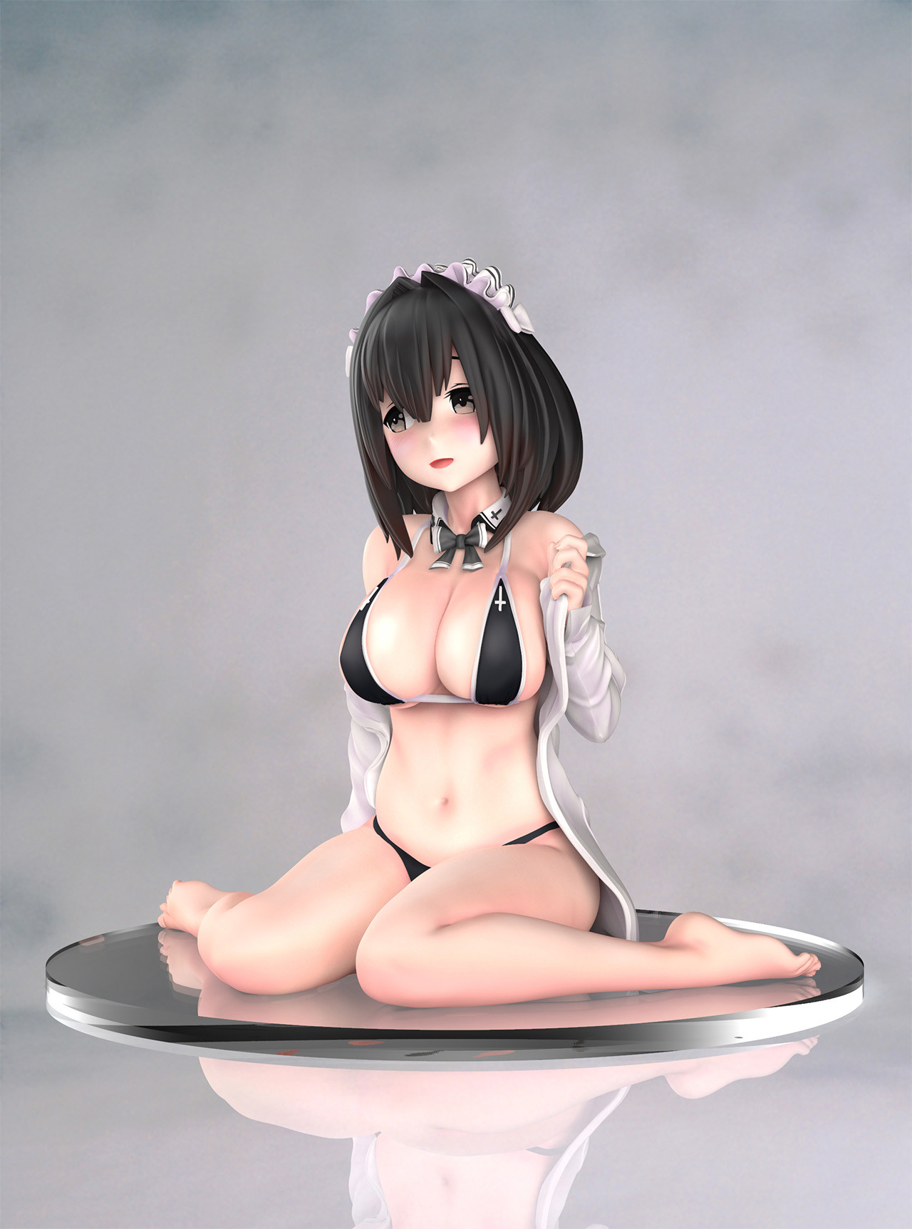 Kuro Mizugi Maid-chan