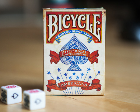 Bicycle Americana Red Playing Cards